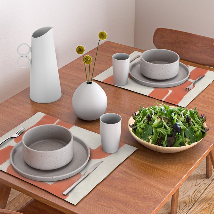 Orange Tank  Placemat Gallery Image 2