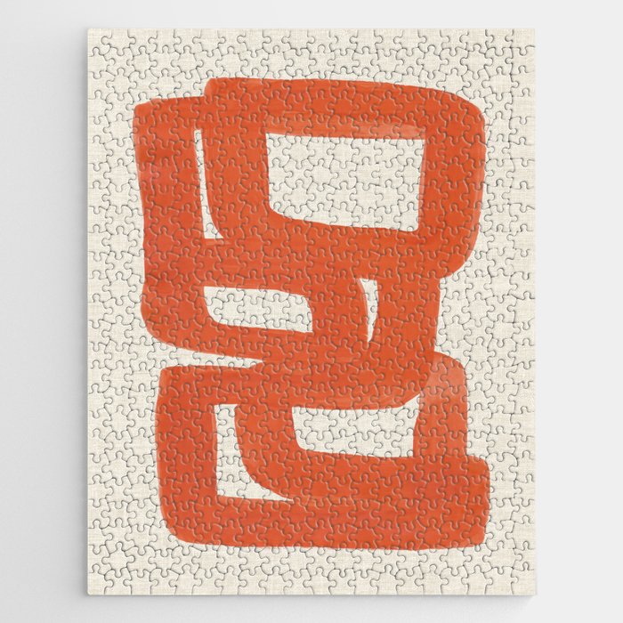 Orange Tank  Jigsaw Puzzle Gallery Image 1