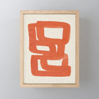 Orange Tank  Mini Art Print Gallery Image 1