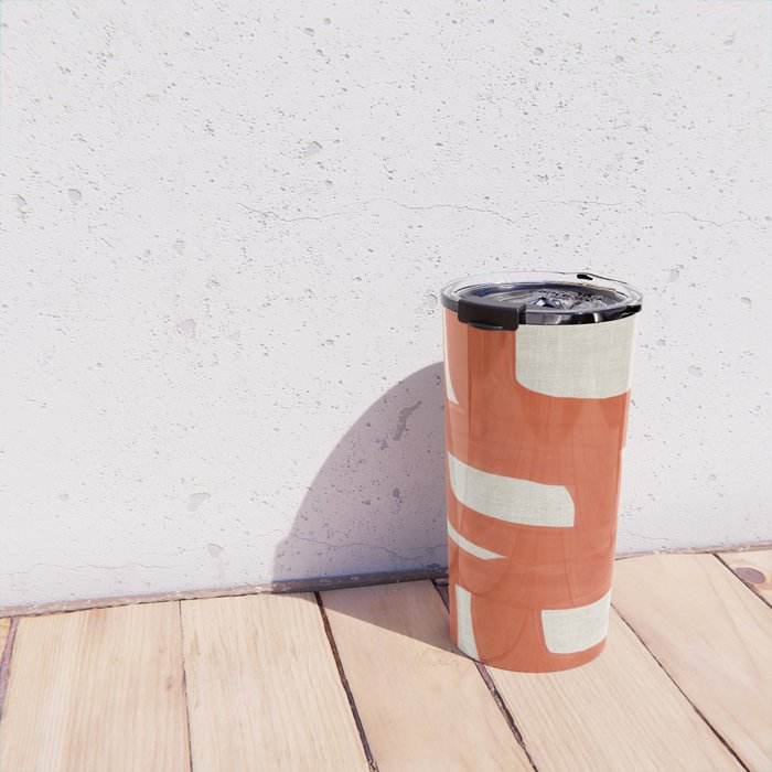 Orange Tank  Travel Mug Gallery Image 4