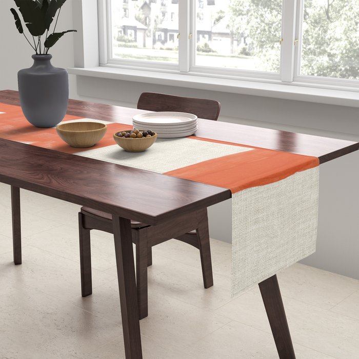 Orange Tank  Table Runner Gallery Image 2