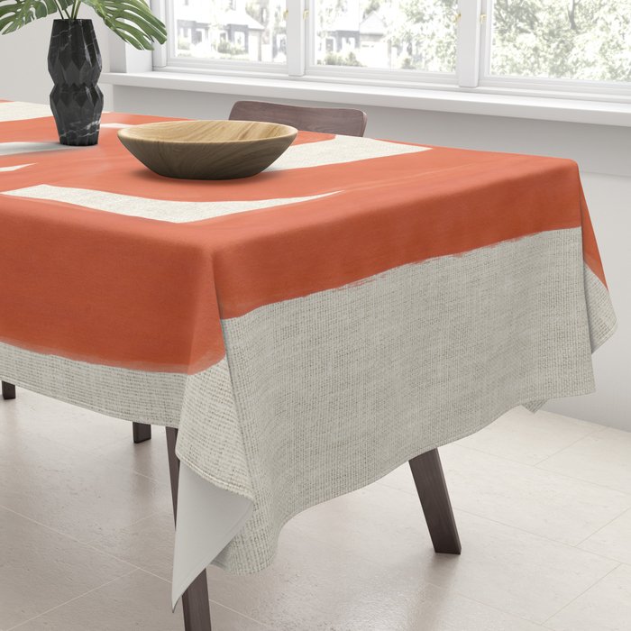Orange Tank  Tablecloth Gallery Image 3