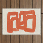 Orange Tank  Outdoor Rug Gallery Image 1