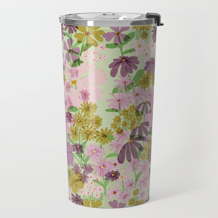 Vintage Garden Travel Mug Gallery Image 2