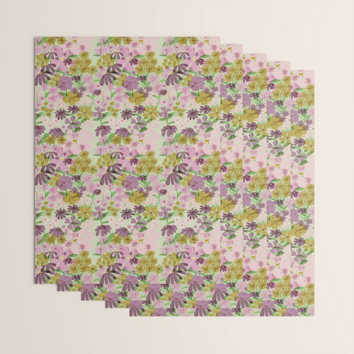 Vintage Garden Wrapping Paper Gallery Image 3