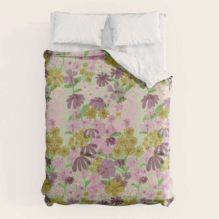 Vintage Garden Duvet Cover Gallery Image 1