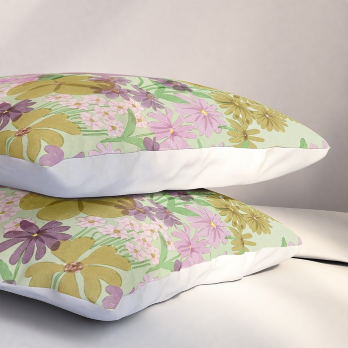 Vintage Garden Pillow Sham Gallery Image 3