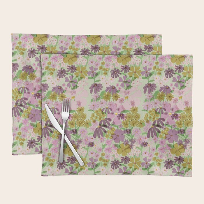 Vintage Garden Placemat Gallery Image 1