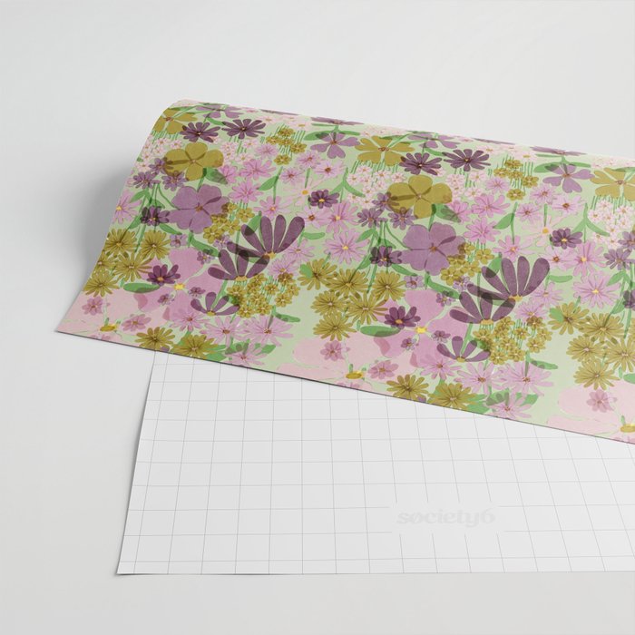 Vintage Garden Wrapping Paper Gallery Image 2