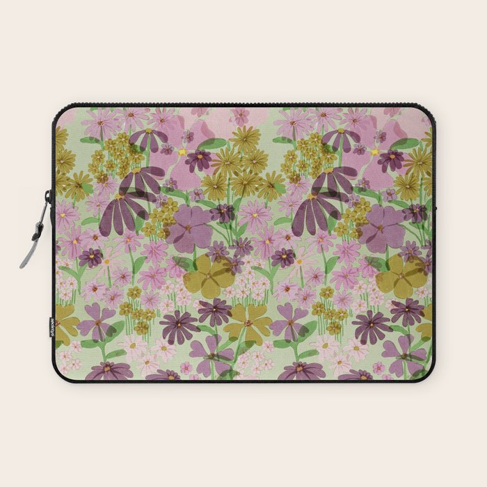 Vintage Garden Laptop Sleeve Gallery Image 1