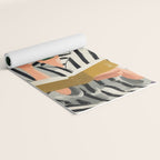 Morning Muse in Stripes Yoga Mat Gallery Image 2