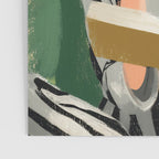 Morning Muse in Stripes Poster Gallery Image 3