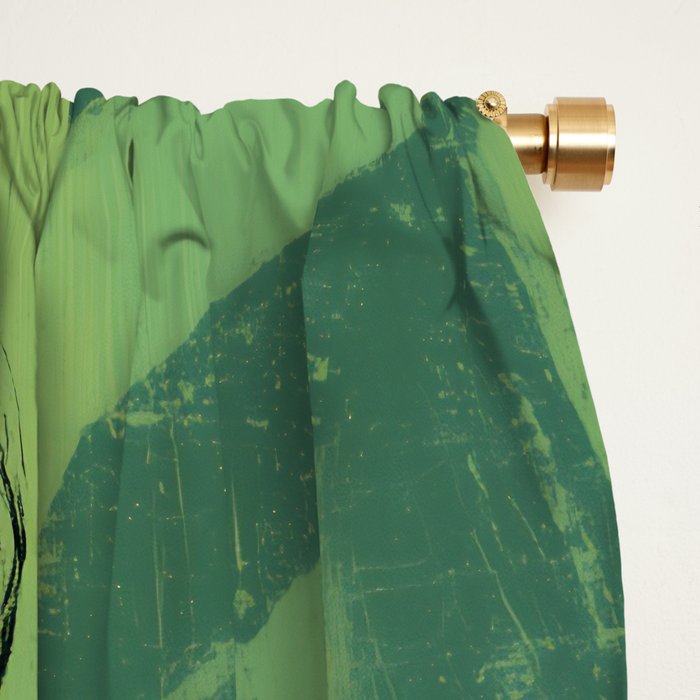 Morning Muse in Stripes Window Curtain Gallery Image 2