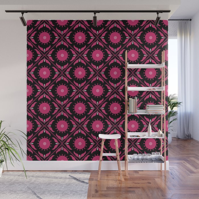 Cozy Pattern Wall Mural Gallery Image 1