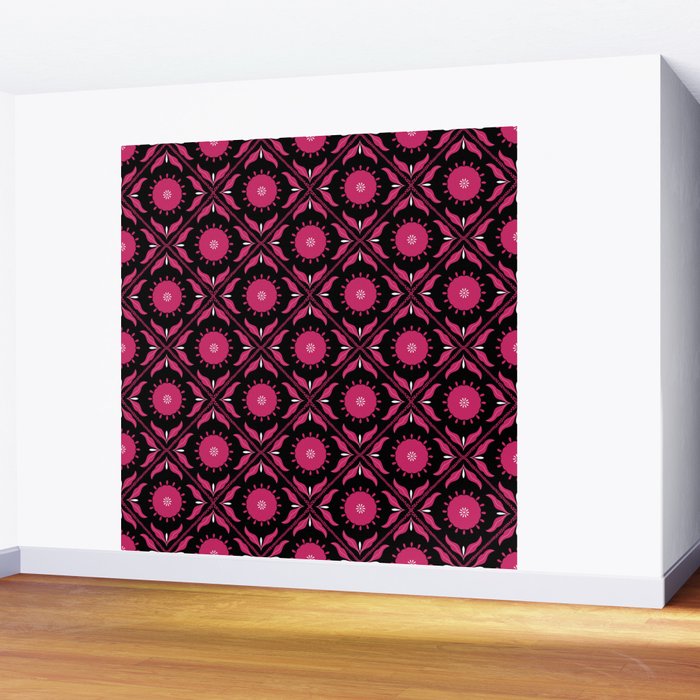 Cozy Pattern Wall Mural Gallery Image 2