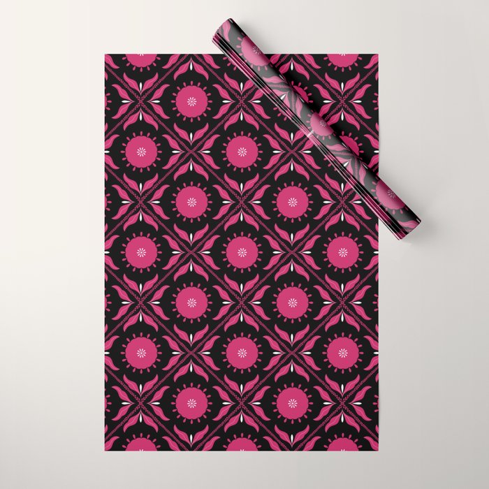 Cozy Pattern Wrapping Paper Gallery Image 1