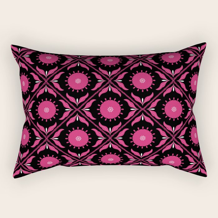 Cozy Pattern Rectangular Pillow Gallery Image 1