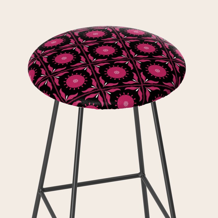 Cozy Pattern Stool Gallery Image 2