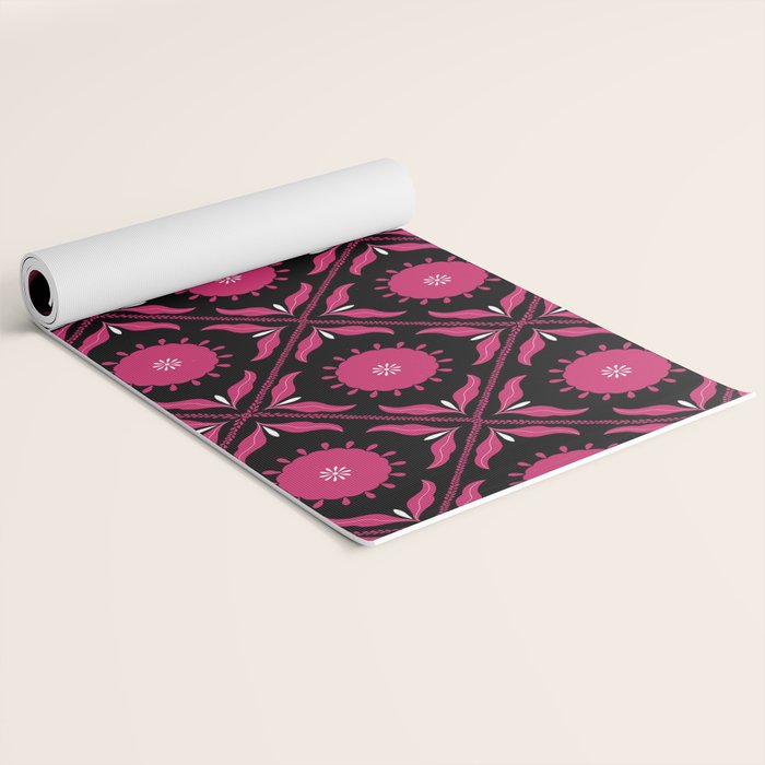 Cozy Pattern Yoga Mat Gallery Image 2
