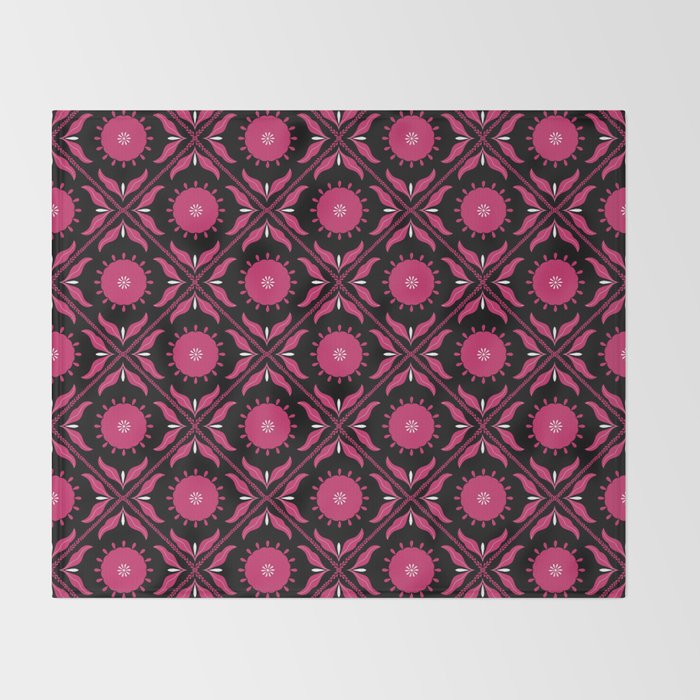 Cozy Pattern Throw Blanket Gallery Image 2
