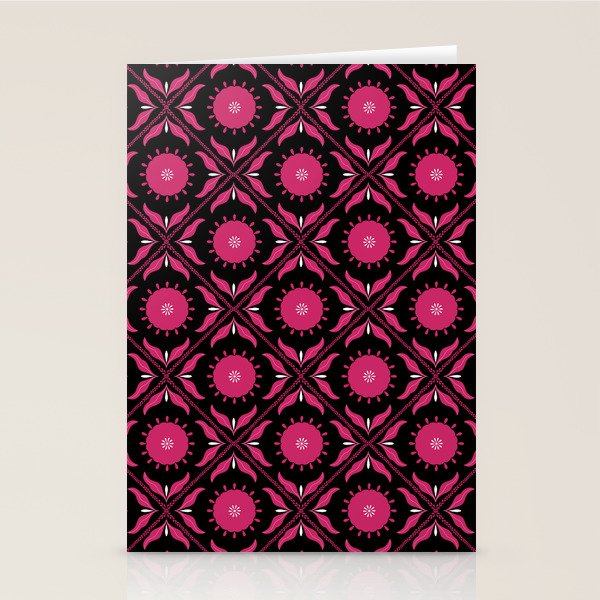Cozy Pattern Stationery Card Gallery Image 2