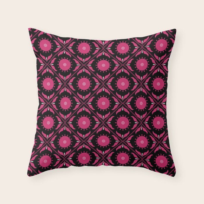Cozy Pattern Throw Pillow Gallery Image 6
