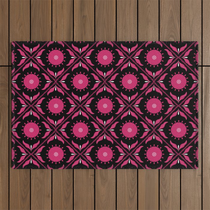 Cozy Pattern Outdoor Rug Gallery Image 1