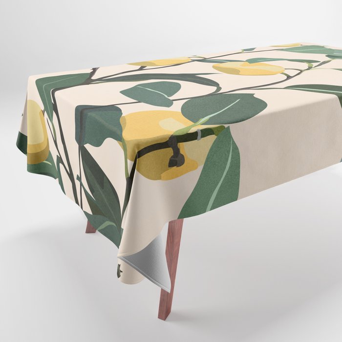 Lemon Tablecloth Gallery Image 1