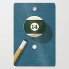 BILLIARDS / Ball 14 Cutting Board Gallery Image 1