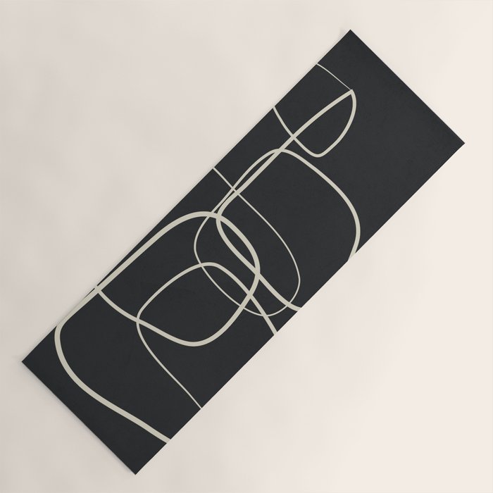 Abstract Lines 01 Yoga Mat Gallery Image 1