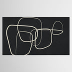 Abstract Lines 01 Tablecloth Gallery Image 2