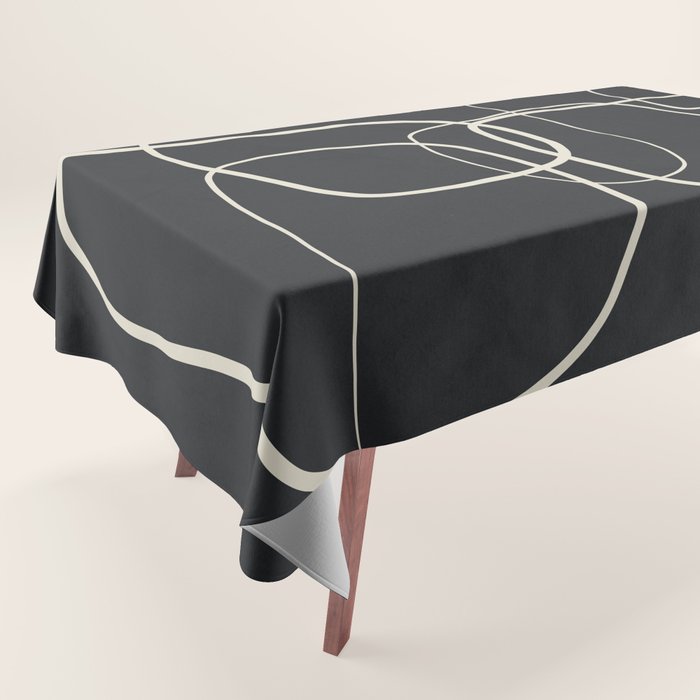 Abstract Lines 01 Tablecloth Gallery Image 1