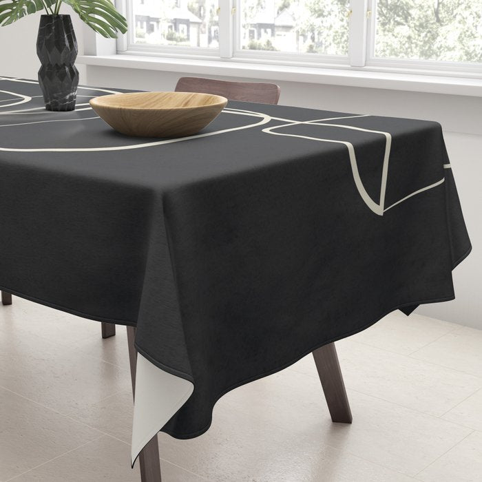 Abstract Lines 01 Tablecloth Gallery Image 3