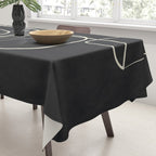 Abstract Lines 01 Tablecloth Gallery Image 3