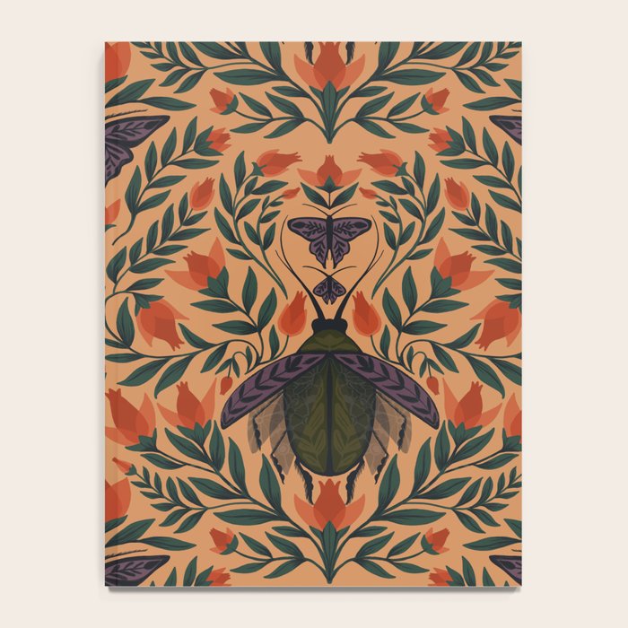 Beetle and Butterfly Botanical Design Notebook Gallery Image 4