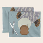 Whimsical Platypus Placemat Gallery Image 1