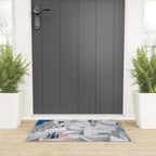 greece houses santorini Welcome Mat Gallery Image 3