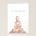 Let That Shit Go Stationery Card Gallery Image 2