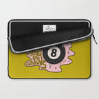 Pisces Magic 8 Ball Laptop Sleeve Gallery Image 2