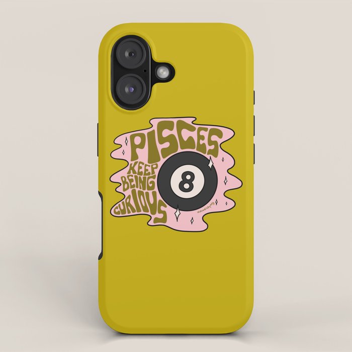Pisces Magic 8 Ball iPhone Case Gallery Image 1