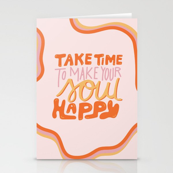 Happy Soul Stationery Card Gallery Image 2