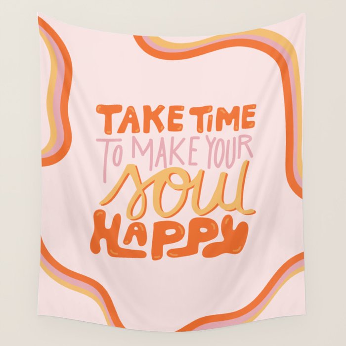 Happy Soul Wall Tapestry Gallery Image 1