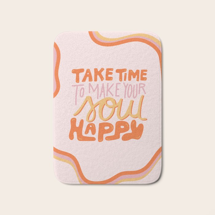 Happy Soul Bath Mat Gallery Image 1