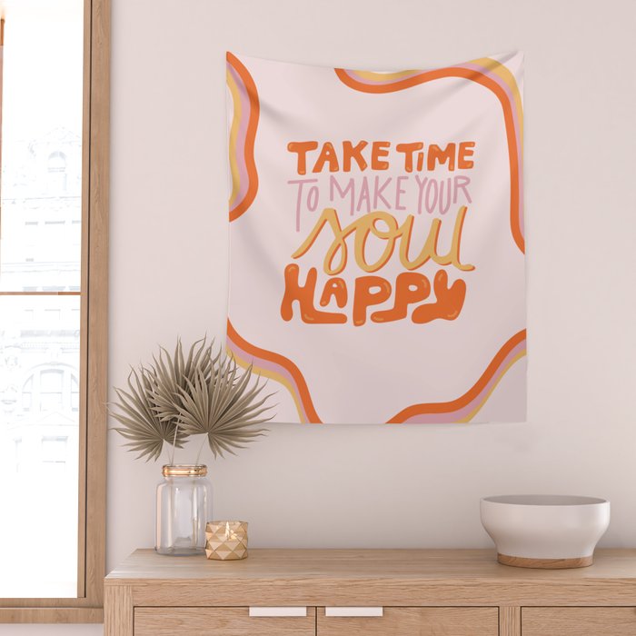 Happy Soul Wall Tapestry Gallery Image 2