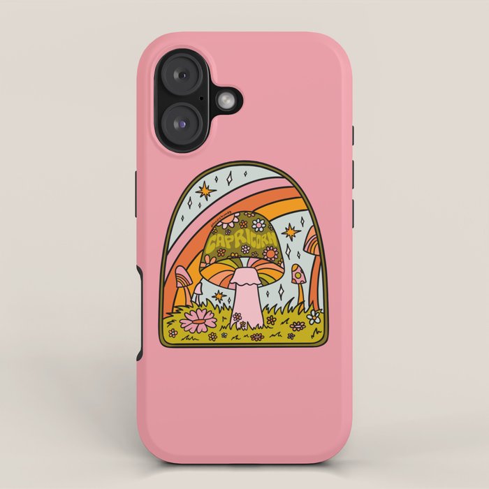 Capricorn Mushroom iPhone Case Gallery Image 1