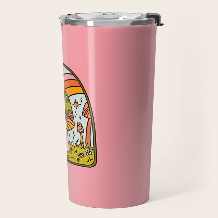 Capricorn Mushroom Travel Mug Gallery Image 2