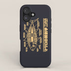 Tuna Anatomy Japanese Maguro Sushi - Black Sand iPhone Case Gallery Image 1