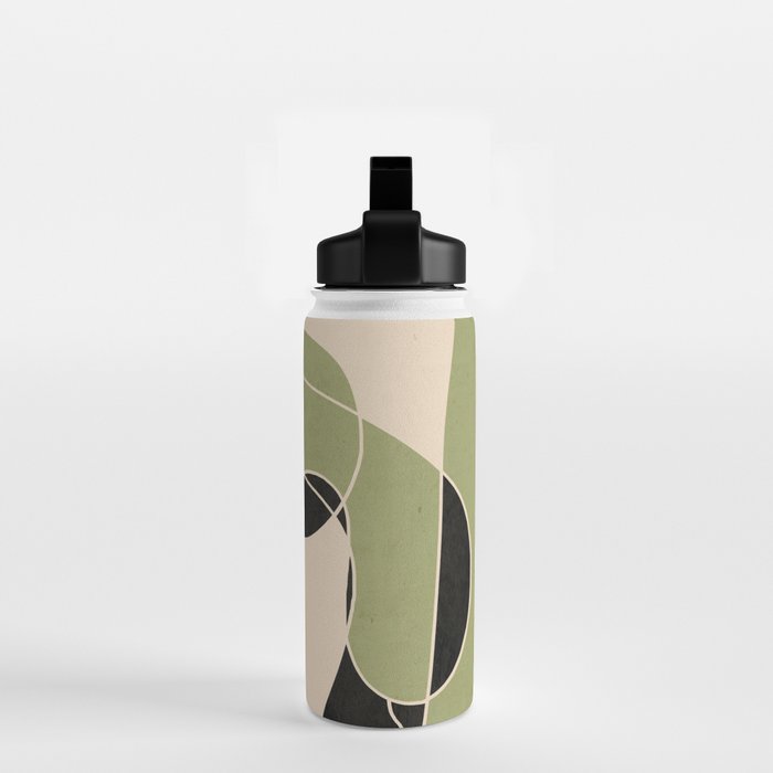 Modern Abstract Minimal Art 20 Water Bottle Gallery Image 2