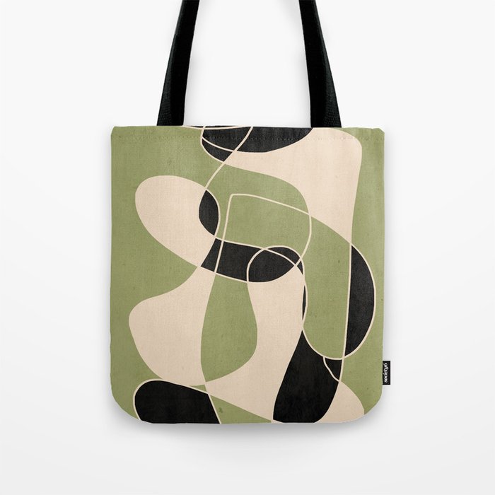 Modern Abstract Minimal Art 20 Tote Bag Gallery Image 1