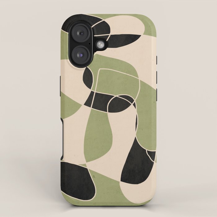 Modern Abstract Minimal Art 20 iPhone Case Gallery Image 1